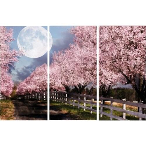 Modern Canvas Wall Art Painting Sakura Tree Print for your Living Room Decor Canvas Print Wall Art Drop shipping