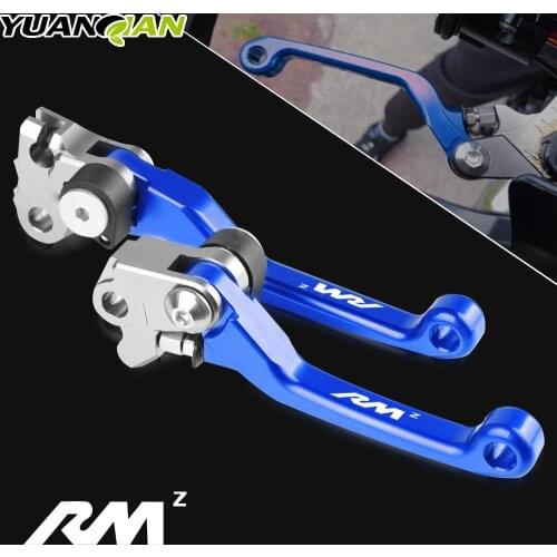 RMZ250/RMZ450 Motocross CNC Brake Levers Handle Grips Conversion Kits For SUZUKI RMZ250 RMZ450 RMZ 250 450 2004-2018 2005 2006