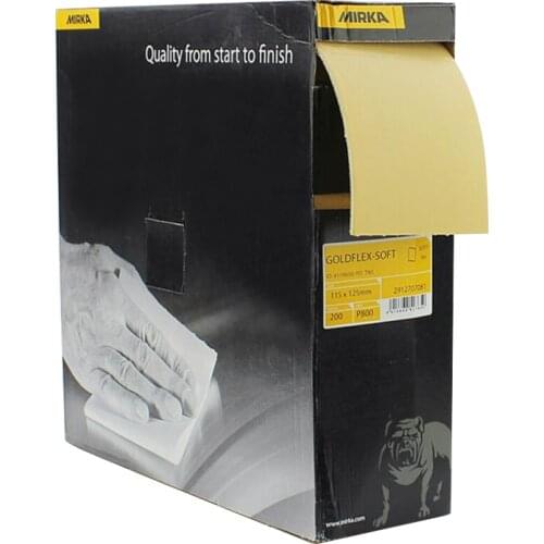 MIRKA Car Sandpaper Soft Sponge Sand Handtear Sea Soft Sandpaper Sanding Card Fine Sanding Sheet