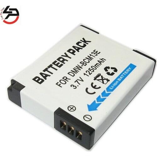 Laipuduo3.7v 1250mah 100% brand new Replacement Camera Battery For Panasonic DMW-BCM13 DMW-BCM13E DMC-FT5K DMC-TZ40R DMC-ZS30K