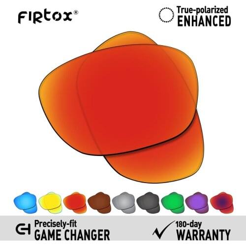 Firtox True UV400 Polarized Lenses Replacement for-Oakley Game Changer Sunglasses (Compatiable Lens Only) - Multiple Colors