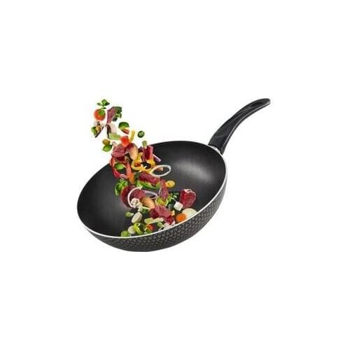 Granit casting nonstick stylish Anthracite color 28cm wok