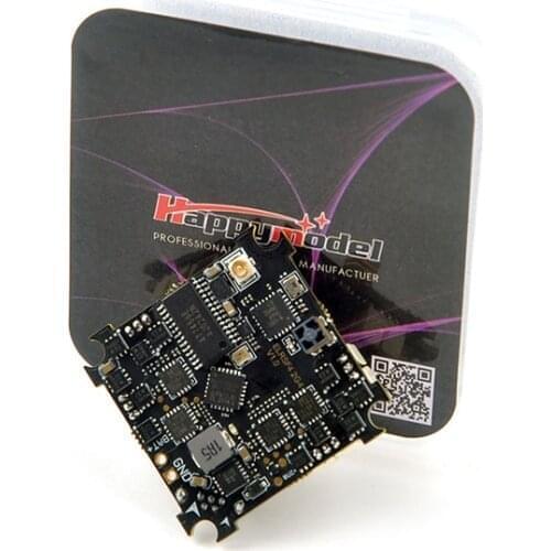 Happymodel ELRS F4 2G4 AIO 5in1 Flight Controller built-in SPI 2.4GHz ELRS Receiver for Toothpick Freestyle Tiny BWhoop RC Drone