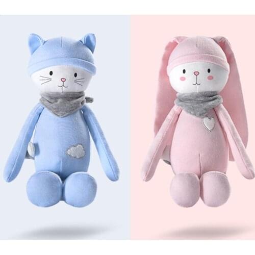 35cm Long Ear Rabbit Doll, Animal Stuffed Toy, Cute Bunny Soft Toys Birthday Gift
