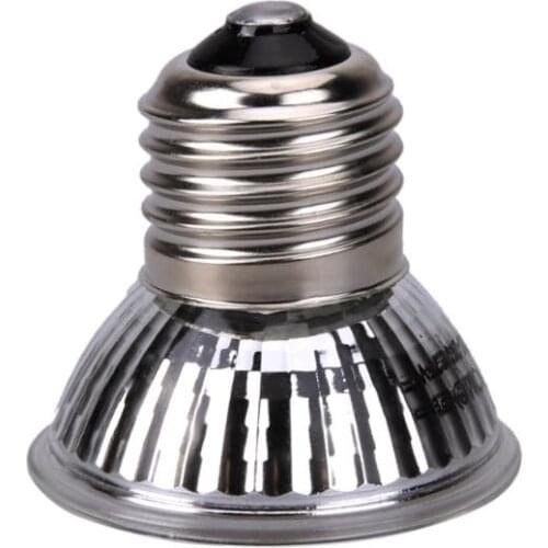 Reptile UVA+UVB 3.0 Heating Lamp Full Spectrum Sunlamp Basking Pet Brooder Heat Light Lamp Bulb 25W 50W 75W