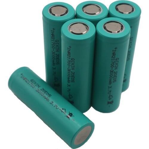 C&P 3.7V 21700 3000mah Lithium-ion Rechargeable cell 10 piece Max continuous discharge current 30A li-ion batteries pack