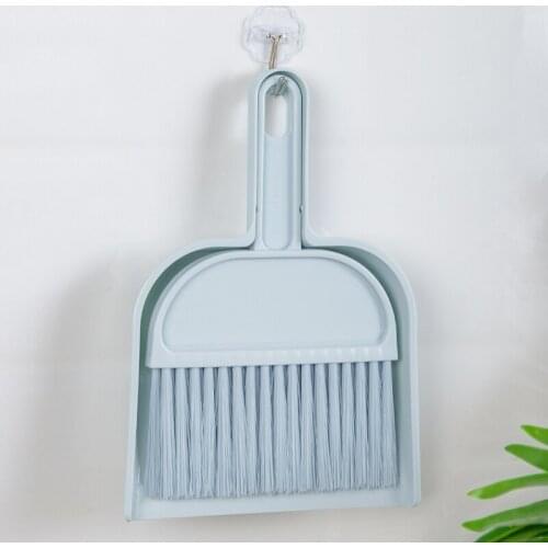 Small Broom And Dustpan Set Household Desktop Cleaning Desk Garbage Shovel Pet Children Mini Tool
