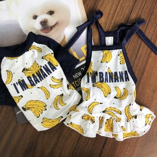 Cute Dog Vest Shirt Summer Pet Dog T-shirt Puppy Coat Apparel Yorkshire Pomeranian Maltese Poodle Bichon Schnauzer Clothing Tops