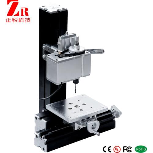 ZRZX01036 STEM Mini Metal Drilling Machine , 36W 12V Miniature Driller DIY Maker Tools for Hobbyist Modelmaking Craft