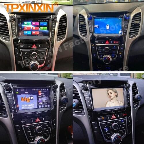 4+128G Carplay 2 Din Android 10 Multimedia Stereo Receiver For Hyundai I30 2011 2012 2013 2014 Auto Radio Audio Player Head Unit
