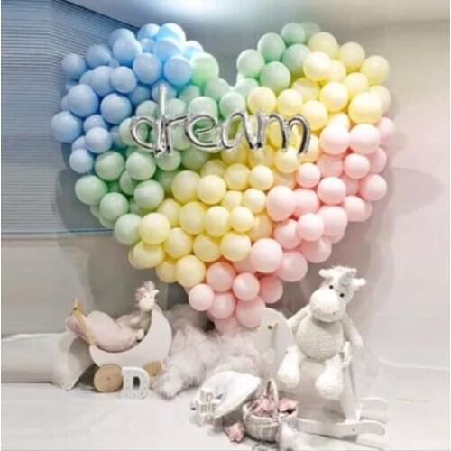 Single layer 10 "2.2 gram macaron latex balloon wedding room decorates party birthday balloon