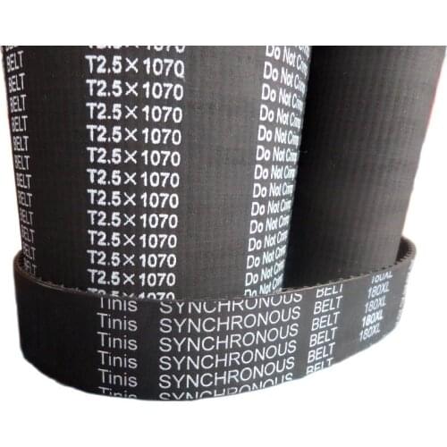 Tinis 1070-T2.5 Synchronous Belt, Timing Belt,Transmission Belt