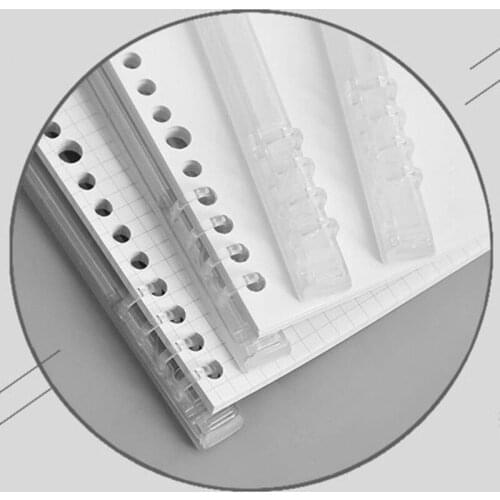 63HD Durable 20-ring 26-ring Replacement Binding Ring for A5/B5 Loose-leaf Notebook