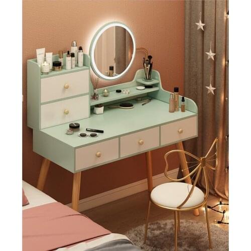 Dressing table miniaturized receiving ark simplifies makeup desk