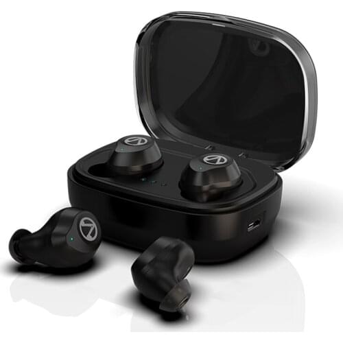 Touch Control TWS Bluetooth Earphone V5.0 Stereo Music IPX7 Deep Waterproof True Wireless Earbuds with Charging case 1600mAh