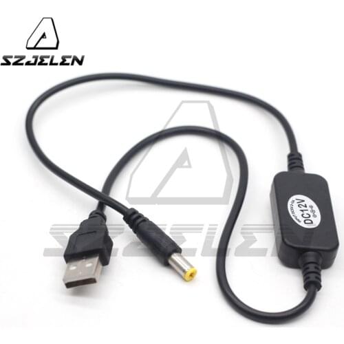 USB 12V to DC 2.5 Power Cable fr DSLR Rig Power V-Mount Anton 60CM