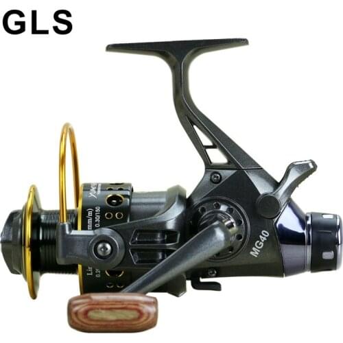 2020 GLS brand MG30-60 double unloading metal head front and rear brake full metal folding rocker spinning fishing reel