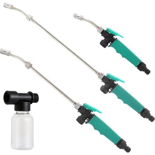 30/48/58cm Car High Pressure Water Gun Jet Garden Washer Hose Wand Nozzle Sprayer Watering Spray Sprinkler Cleaning Tool New