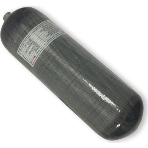 ACECARE buy china direct compressed air rifle pcp paintball tank 9L 300bar scuba pcp carbon tank m18*1.5 AC1090