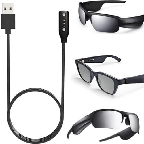 Smart Glasses Charger Adapter Charging Cable Cord Wire for Bose Frames Alto S M L Rondo Soprano Tenor Magnetic Portable Adapter