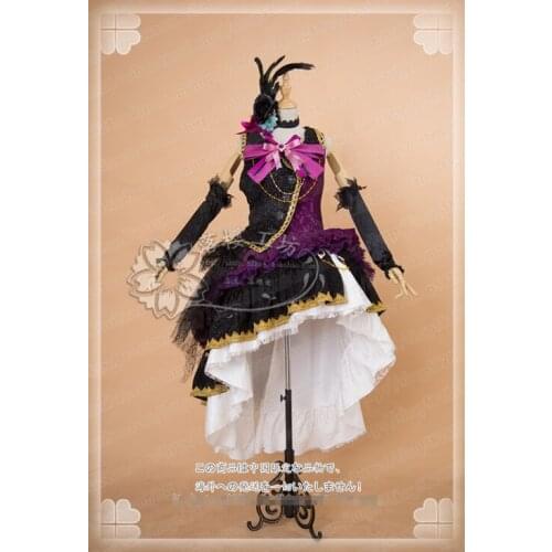 Anime! BanGDream! Roselia Yukina Minato Vocals Luxuriant Version Dress Lolita Uniform Cosplay Costume Custom-made Free Shipping