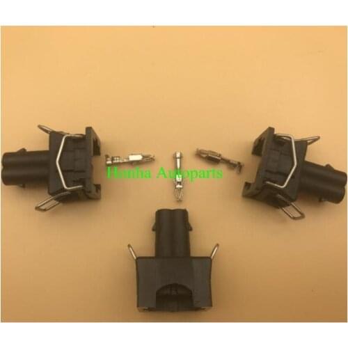 Free shipping TYCO 2 Pin Female EV1 Fuel Injector Nozzle Waterproof Connector Plug Socket Housing for VAG 829441-1 037 906 240