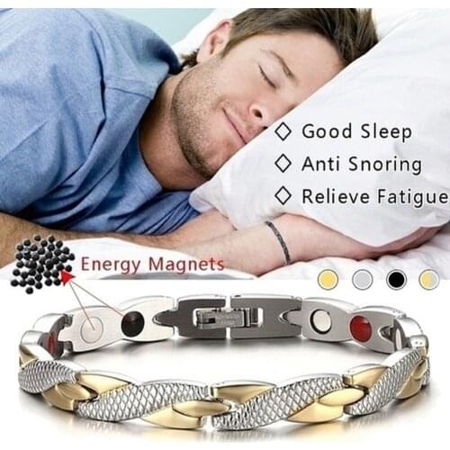 Twisted Dragon Pattern Detachable Fashion Magnetic Therapy Bracelet Magnets Couple Bracelets Bangles Health Care Jewelry