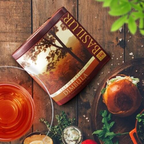 Free shipping Basilur Poselantin Prassel tea bulk canned 100 g Sri Lankan black tea