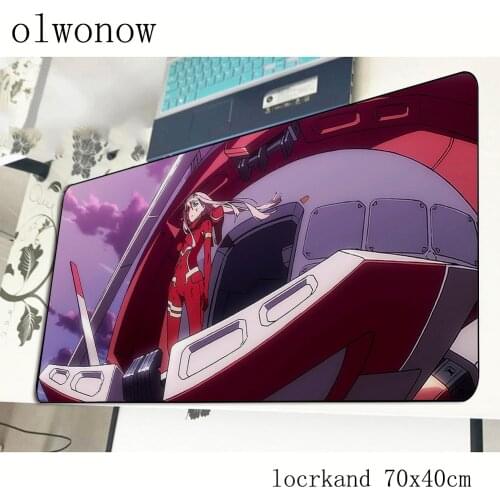 Darling in the franxx mouse pad gamer gifts 700x400x2mm notbook mouse mat gaming mousepad best pad mouse PC desk padmouse