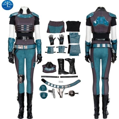Mandalorian Cosplay Cara Dune Cosplay Costumes Outfits Uniform Full Suit Halloween Carnival Costumes Adult Women