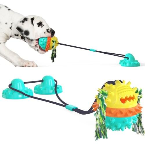 Hot selling pet toy manufacturer pet rope toy dog ball toy