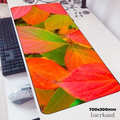 Leaf Earth mousepad esports gaming mouse pad pc computer 800x300x3mm gamer accessories mat locrkand laptop desk protector pads