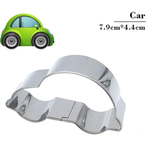 Car Moulding Cake Stencil Kitchen Cupcake Decoration Template Mold Cookie Coffee Stencil Mold Baking Baking Fondant