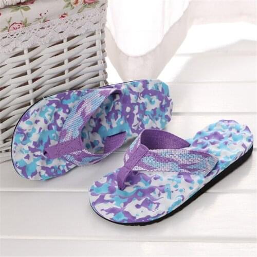 Men Flip Flops Floor Flat Shoes Indoor Summer Home Slippers Male Massage Slipper Camouflage Comfortable Zapatillas De Hombre