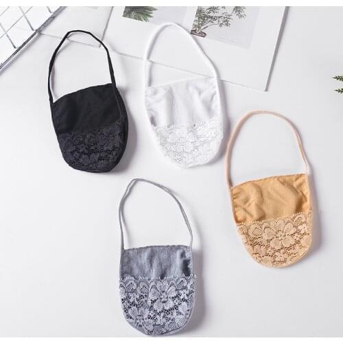 Lace Short Socks Women Summer Hollow Out Transparent Boat Socks Slippers Female Soft Low Invisible Socks