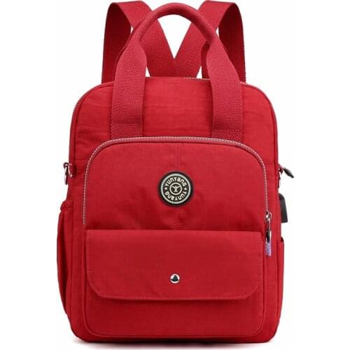 New Women mochila Backpack Multifunction Waterproof Nylon feminina Lady Women Backpacks Female Casual Travel bag Bags