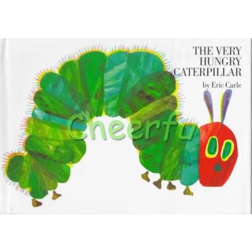 The Very Hungry Caterpillar By Eric Carle Educational English Picture Book Learning Card Story Book For Baby Kids Children Gifts