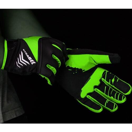 CYCABEL Shockproof GEL Pad Cycling Gloves Half Finger Sport Gloves Men Women Summer Bicycle Gym Fitness Gloves MTB Bike Gloves