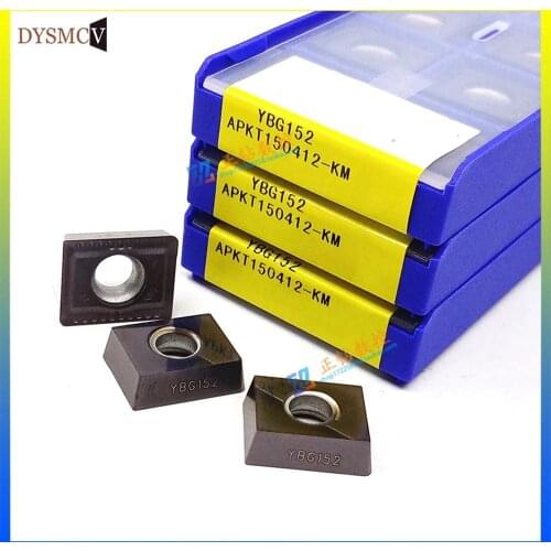 APKT150412-KM YBG152APKT150412-PM YBG302 insert CNC tool carbide insert high quality, high performance, high strength