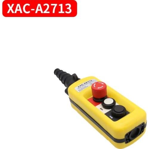 XAC-A2713 6713 8713 waterproof crane control driving button box switch with emergency stop control