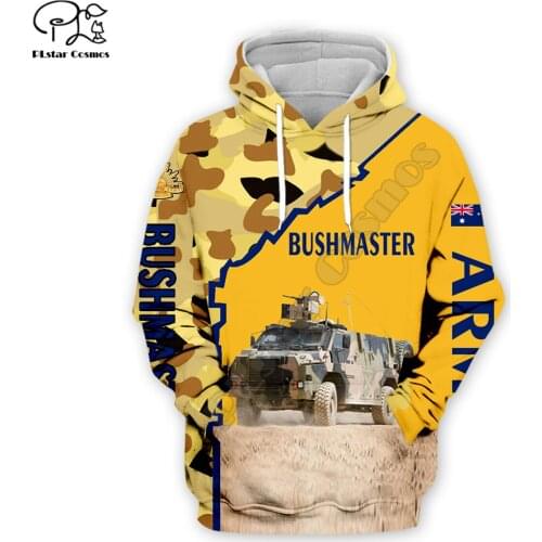 Bushmaster fashion hoodies 3D printed Sweatshirt Hoodie Harajuku Autumn Streetwear women men dropship