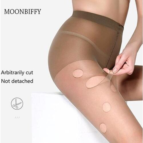 Women 20D Nylon Pantyhose T-crotch Lady Thin Tights Solid Color Female Stockings Brand Hosiery Langsha