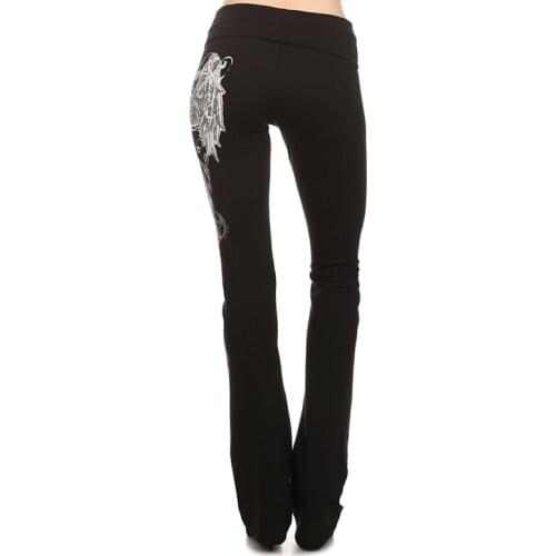 2021 Summer Women Flowers Embroidery Stretching Flare Trousers for Women Bell-Bottoms Wide Leg Pant Female Jeans Plus Size 5XL