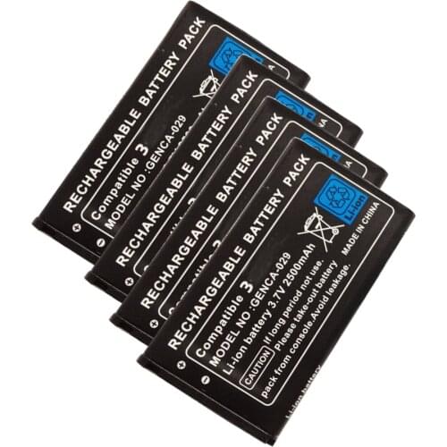 10pcs 2500mAh 3.7V Replacement Rechargeable Game Battery Pack With Tool Screwdriver For Nintend For 3DSXl 3DSLL