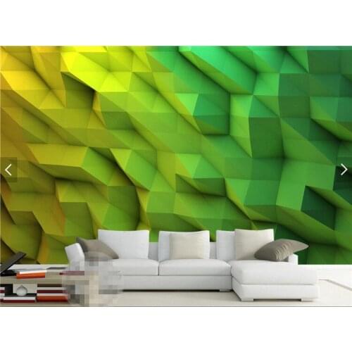 3d Wallpaper Living Room Bedroom Wallpaper Super 3D Geometric Graphic Decorative Wall Creative Background Wall Abstract Photo