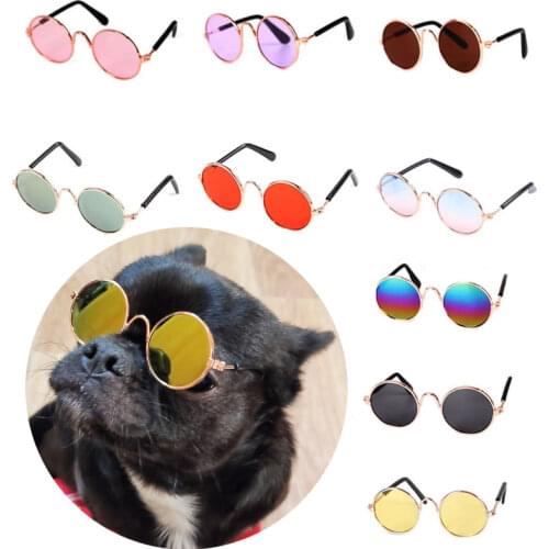 For Dogs Cats Pet Accessories Glasses Sunglasses Harness Accessory Petty Products Decorations Lenses Gadgets Goods For Animals