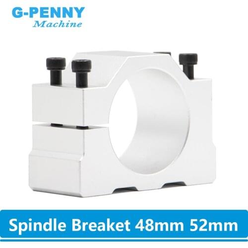 Diameter 48mm Aluminium spindle ClampIing bracket of cnc spindle motor spindle mount bracket clamp cnc machine tool spindle