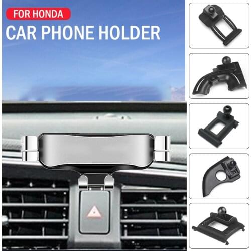 Car Mobile Phone Holder For Honda Inspire Accord Civic Envix Crider Fit Vezel Odyssey Elysion XRV CRV Cellphone GPS Bracket