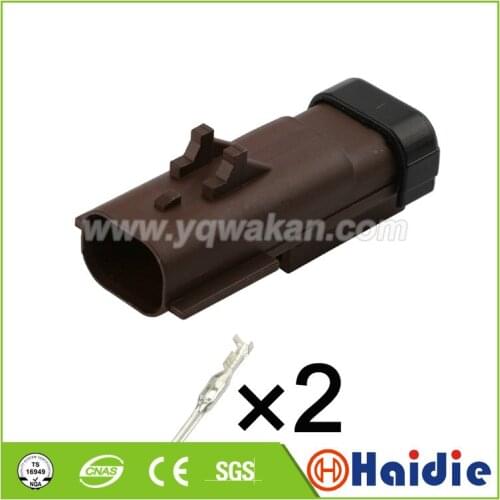 Free shipping 5sets 2pin auto plastic housing plug waterproof cable connector 54200275