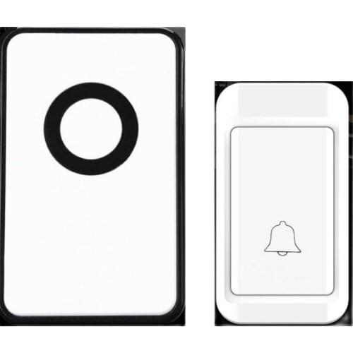 Emitter free of battery bell ring wireless door bell set by 110-220V wireless doorbell ip44 120M door chime door ring for villa